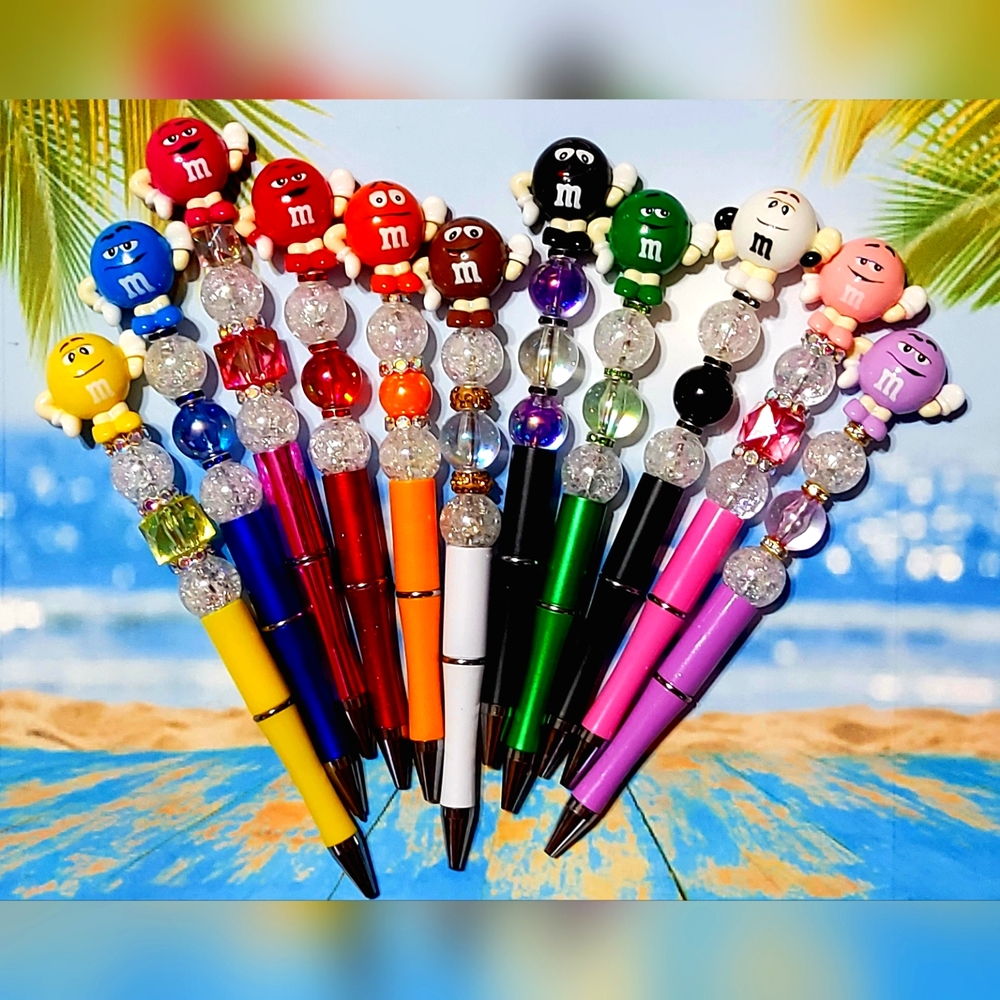 UNIQUE M&Ms PEN BROWN